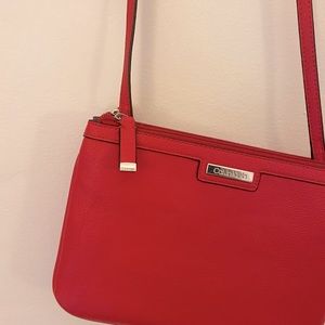 Red Calvin Klein purse ~ used once